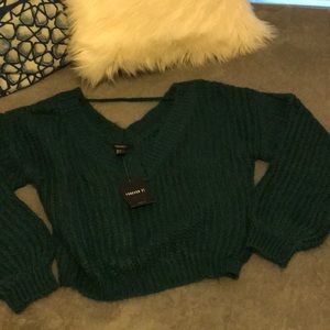 Forever21 Soft Cropped Knit Sweater New with Tags